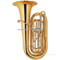 musical instruments gold lacquer Bb 4 valve Children tuba at affordable price